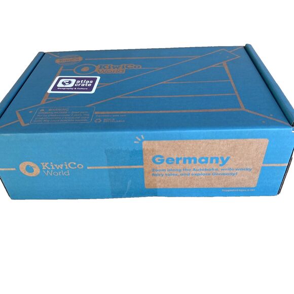 Kiwi Co World Atlas Crate GERMANY Geography & Culture 6-12 yrs Educational NEW - Picture 4 of 7